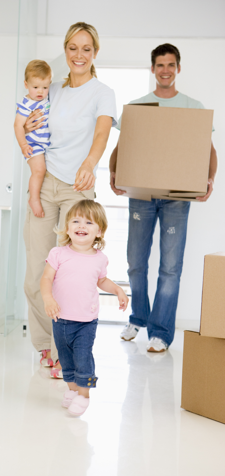 Home Lit Up at Night