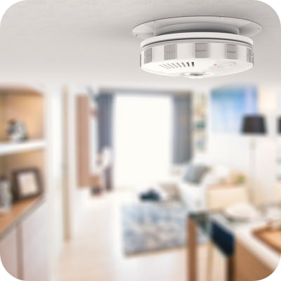 Smoke Alarm with Smoke